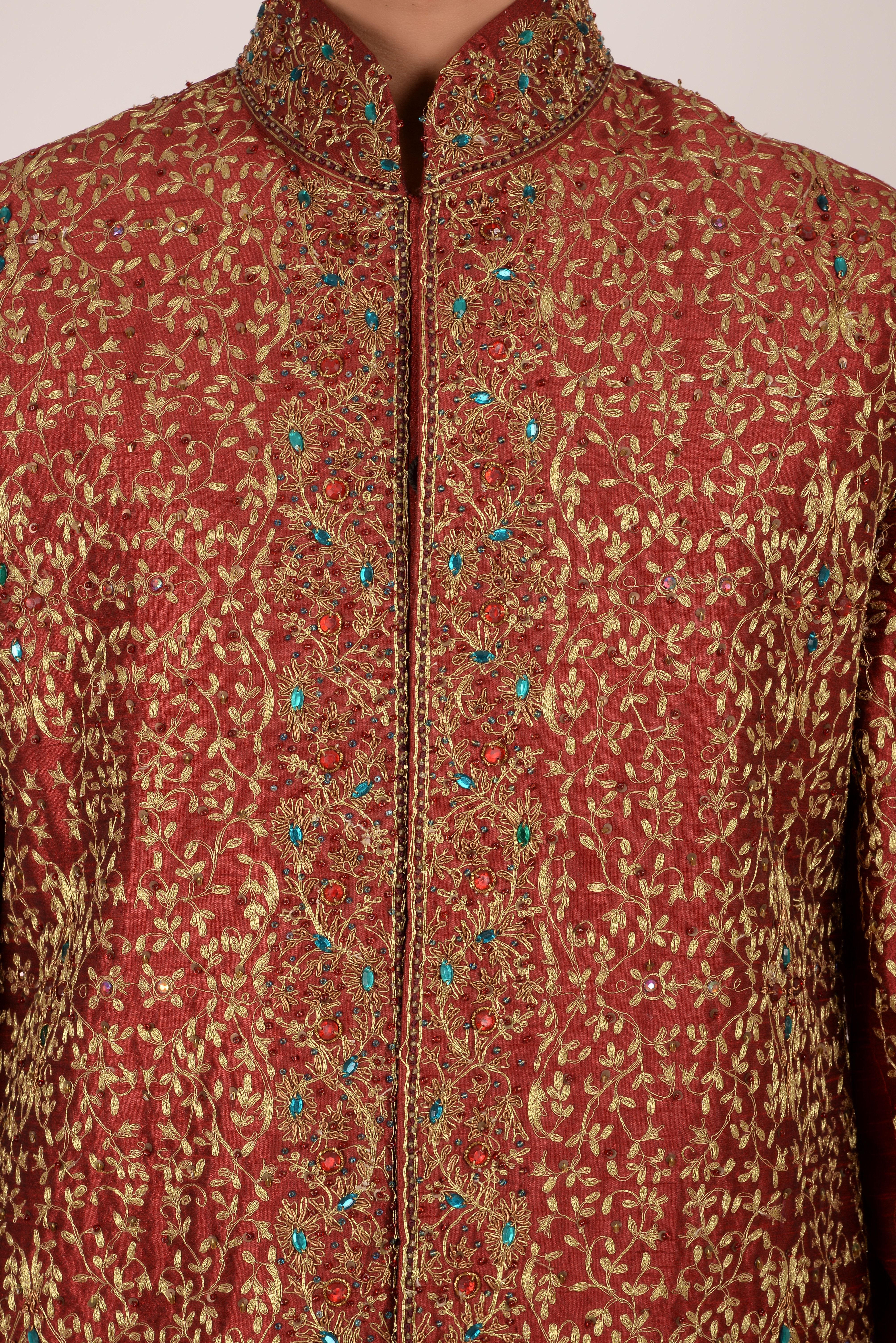 💫 Sheriff Royal Sherwani – Embroidered to Impress, Crafted to Last