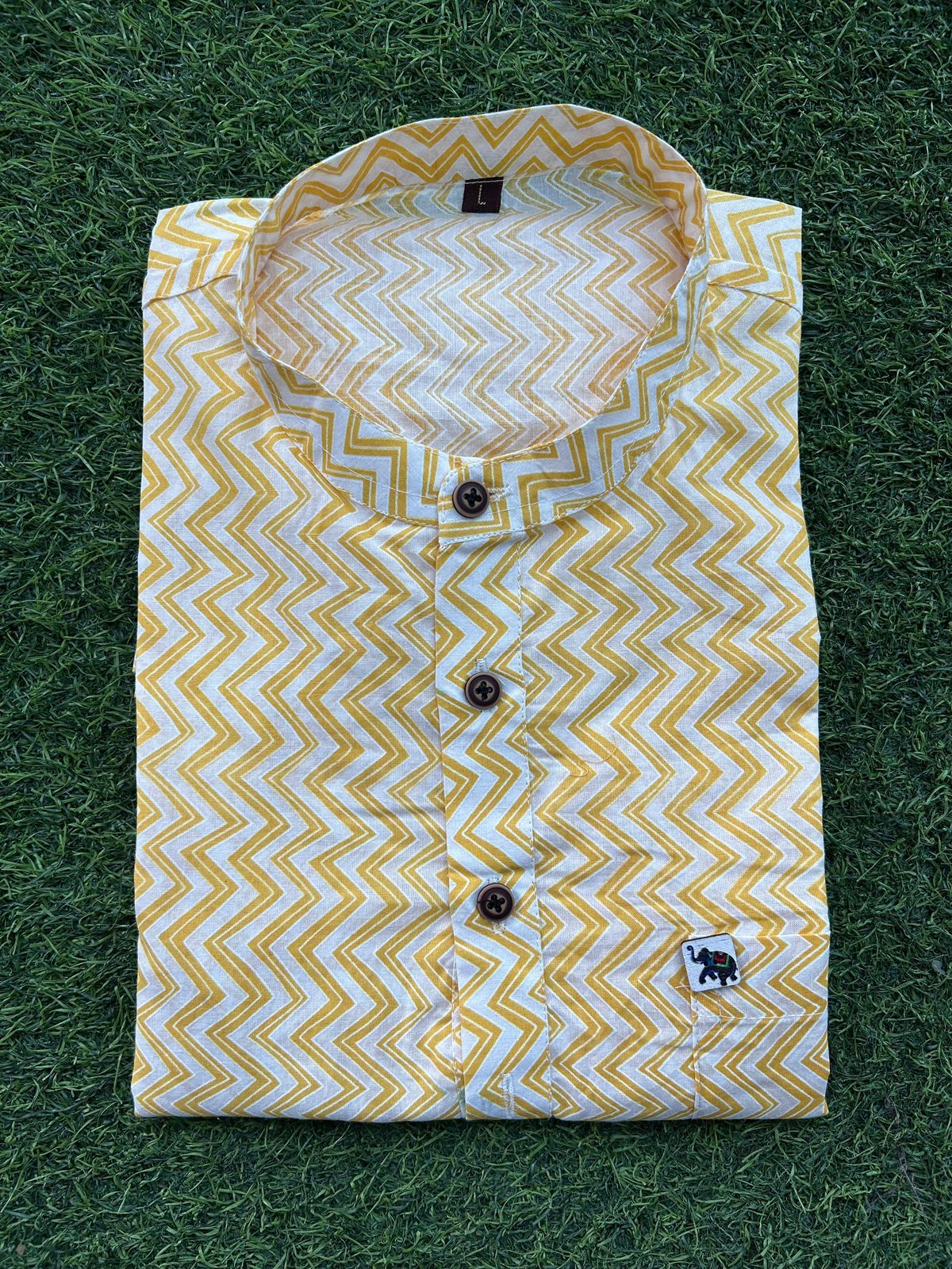 Half Sleeve Printed Cotton Shirt for Men | Summer Casual Daily Wear - Image 22