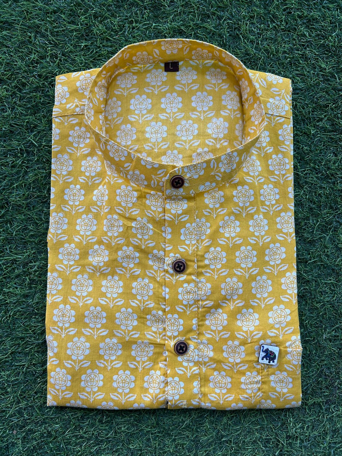 Half Sleeve Printed Cotton Shirt for Men | Summer Casual Daily Wear - Image 21