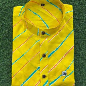 Half Sleeve Printed Cotton Shirt for Men | Summer Casual Daily Wear