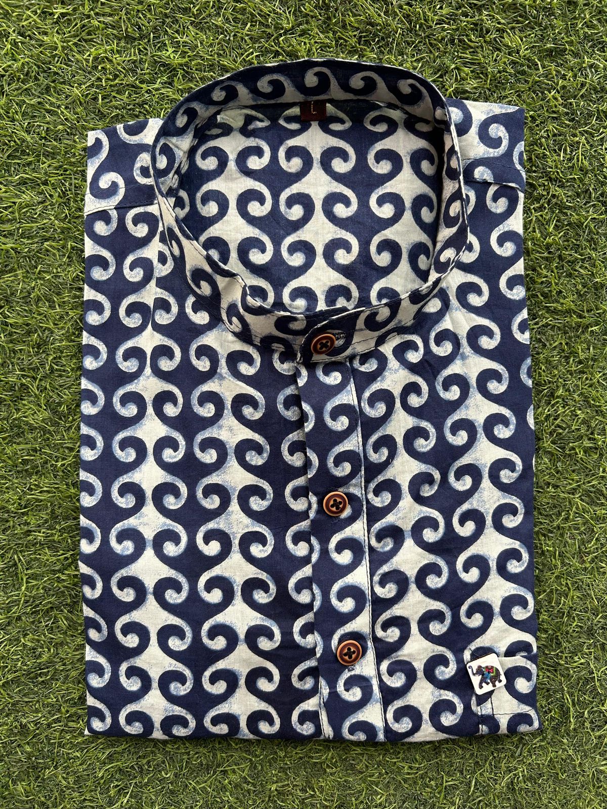 Half Sleeve Printed Cotton Shirt for Men | Summer Casual Daily Wear - Image 19