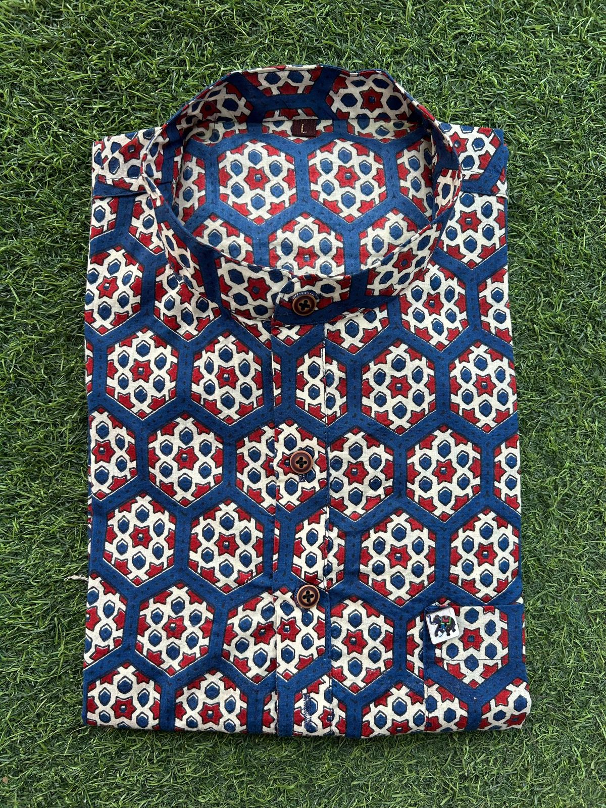 Half Sleeve Printed Cotton Shirt for Men | Summer Casual Daily Wear - Image 16