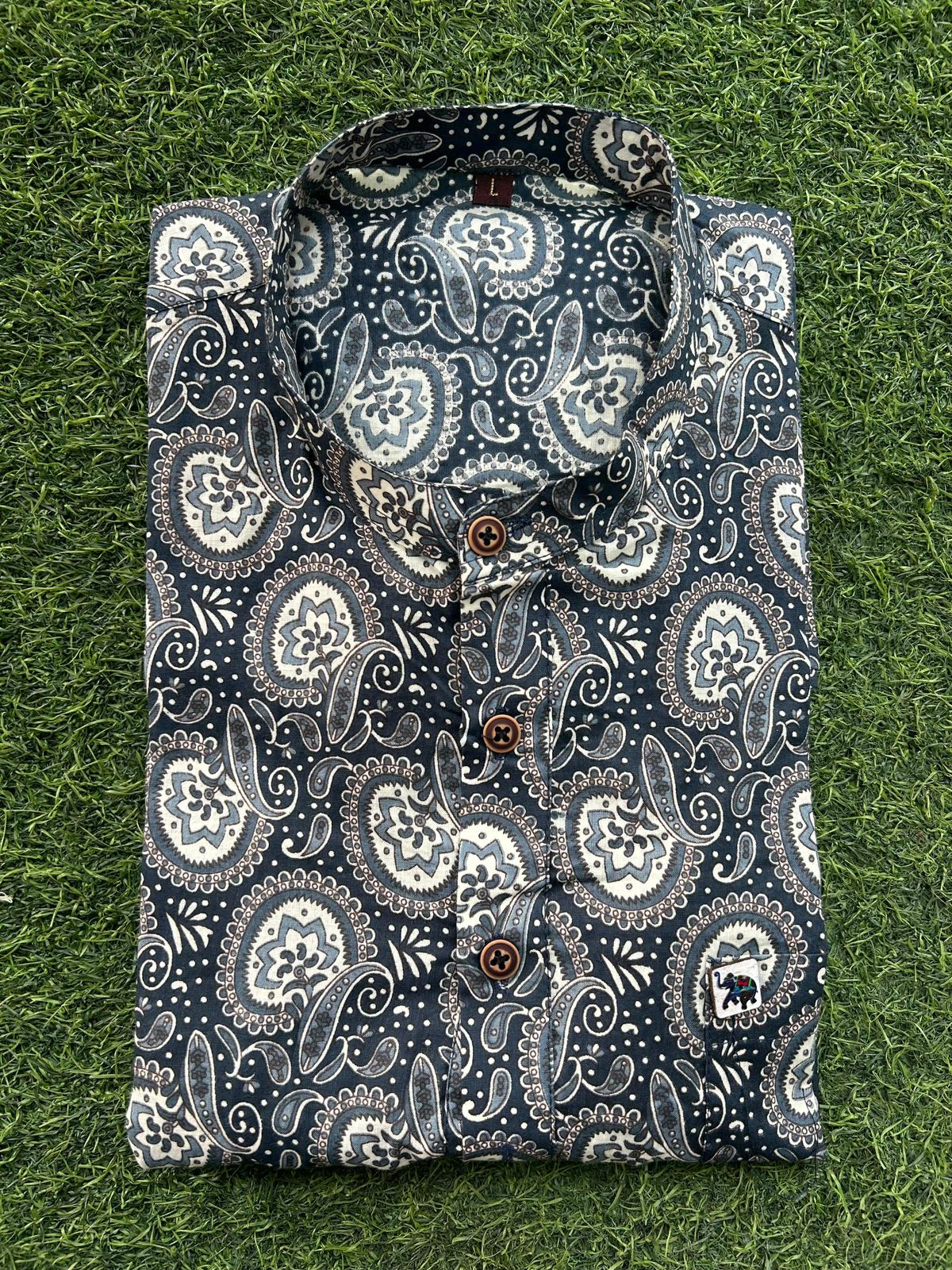 Half Sleeve Printed Cotton Shirt for Men | Summer Casual Daily Wear - Image 15