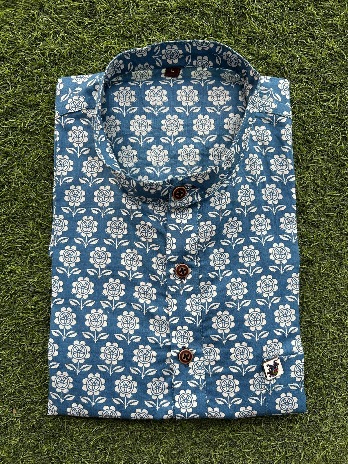 Half Sleeve Printed Cotton Shirt for Men | Summer Casual Daily Wear - Image 6