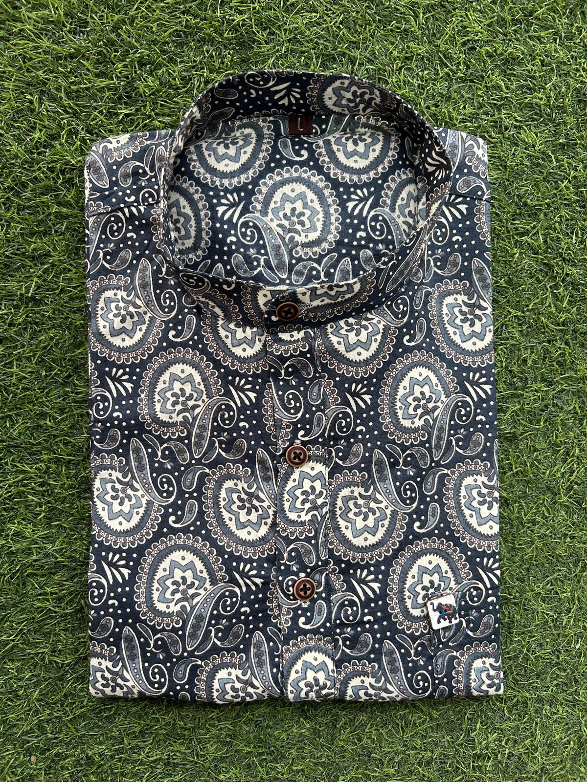 Half Sleeve Printed Cotton Shirt for Men | Summer Casual Daily Wear - Image 5