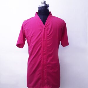 Patient female kurta half sleeve front open