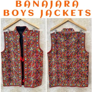 Banjara Boys Jacket – Traditional Embroidered Ethnic Wear